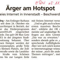 Erdinger Anzeiger vom 05.11.2018