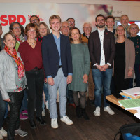 Die Kandidierenden der SPD Stadtratsliste